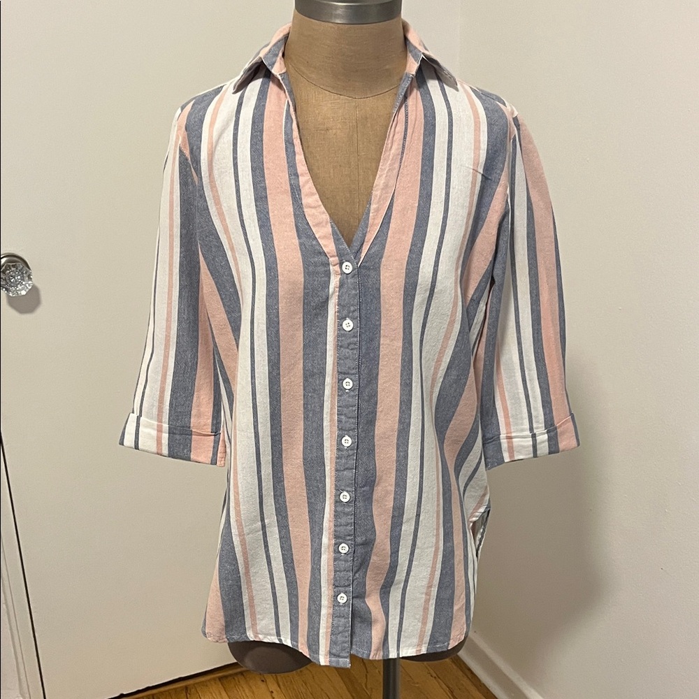ASOS Multicolor Striped Blouse
